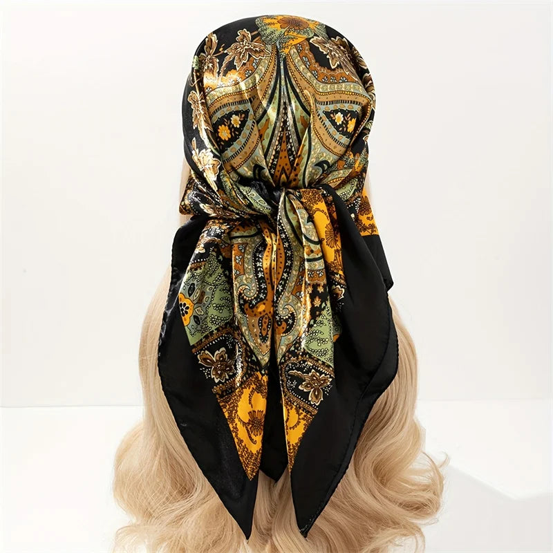 LadyLou Collection Signature Satin Scarf
