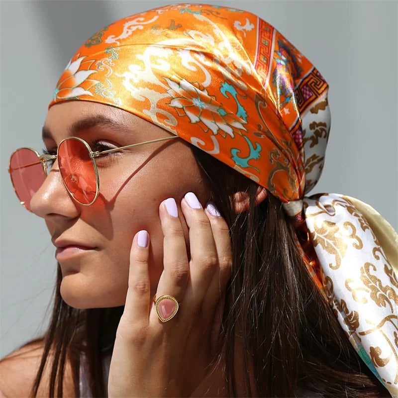 LadyLou collection Sale Satin Scarves