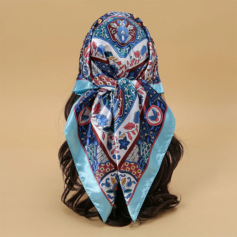 LadyLou Collection Signature Satin Scarf