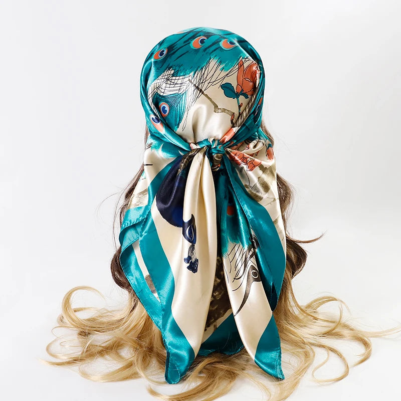 LadyLou Collection Signature Satin Scarf