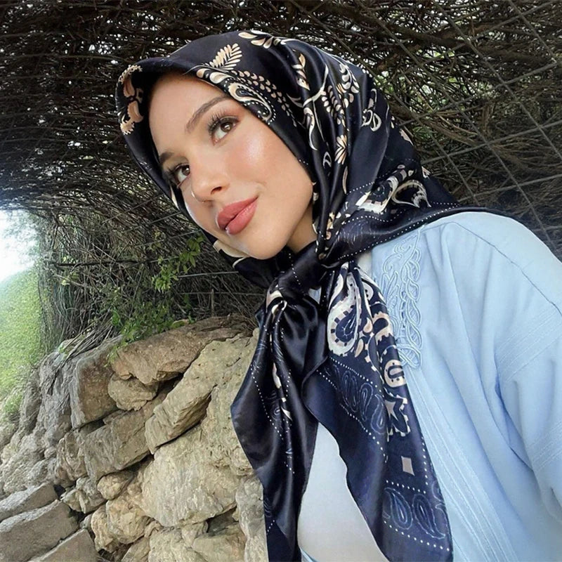 LadyLou collection Sale Satin Scarves
