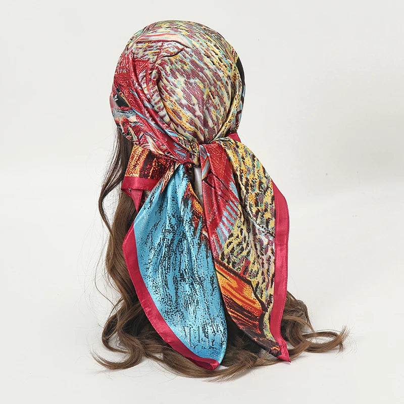 LadyLou collection Sale Satin Scarves