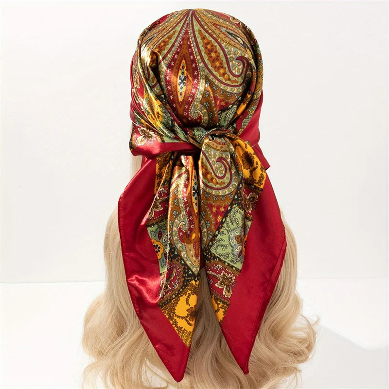 LadyLou Collection Signature Satin Scarf