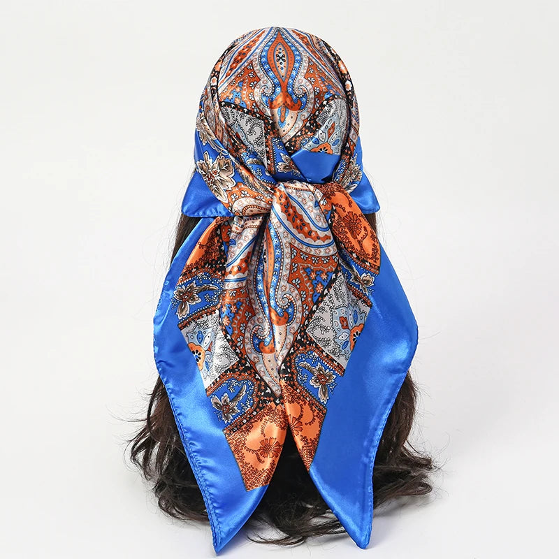 LadyLou Collection Signature Satin Scarf