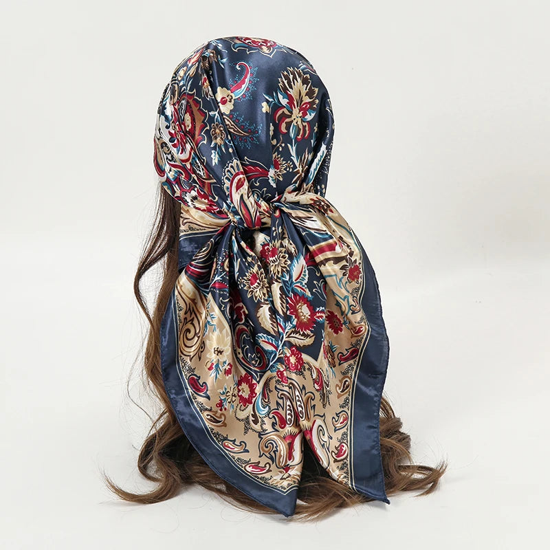 LadyLou Collection Signature Satin Scarf