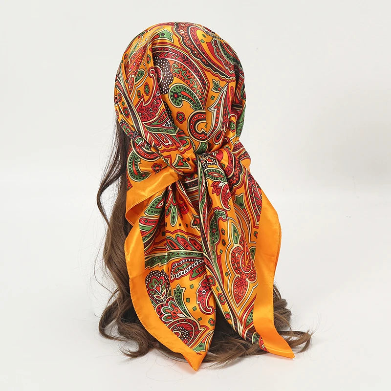 LadyLou Collection Signature Satin Scarf